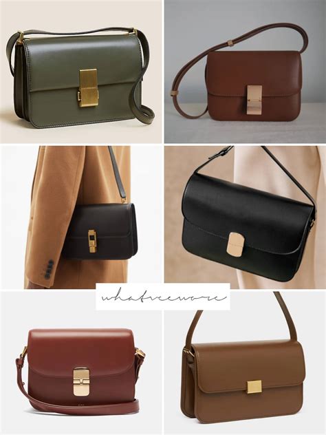 celine box bag replica|celine clasp bag dupe.